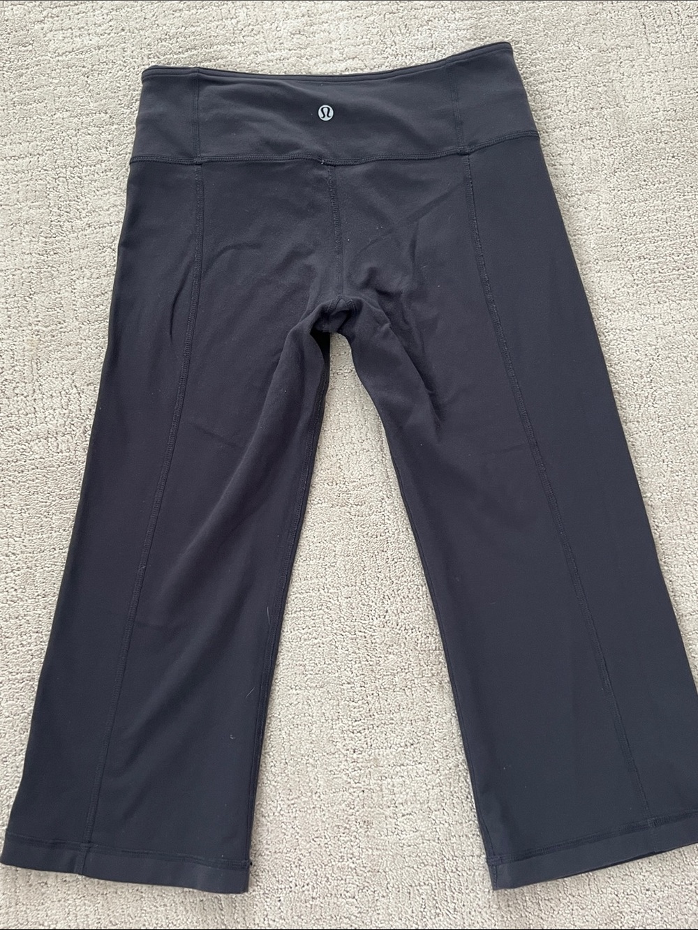 lululemon athletica Girls' Black Capri Leggings